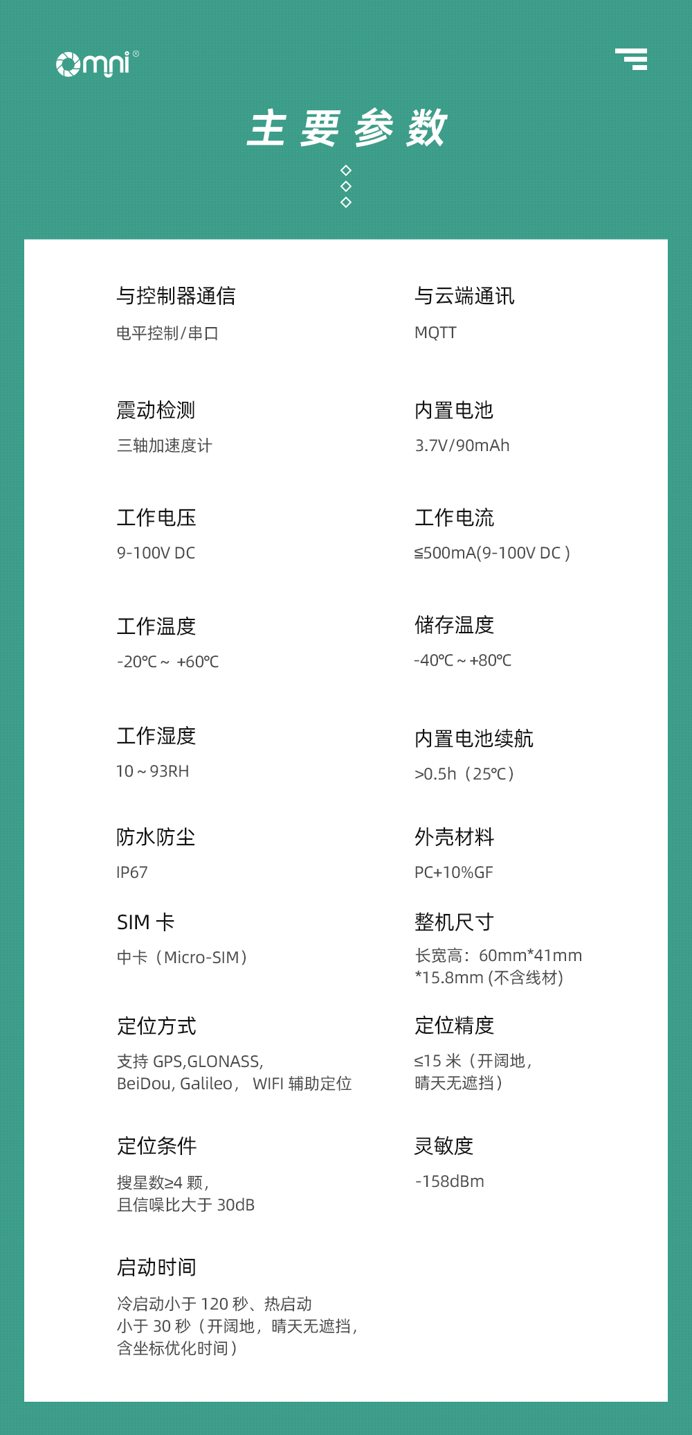 车子定位器